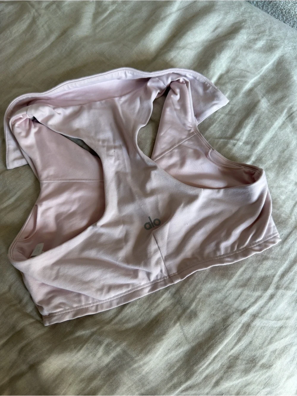 Alo Yoga Pink Skirt and Top Set